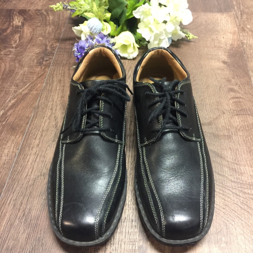 Dockers Men's Black Leather Shoes
